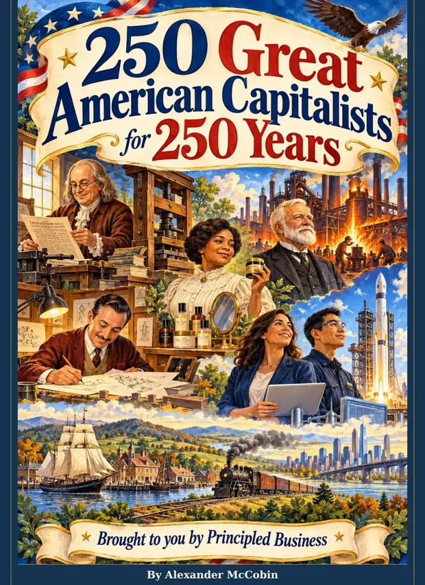 Cover of 250 Great American Capitalists for 250 Years