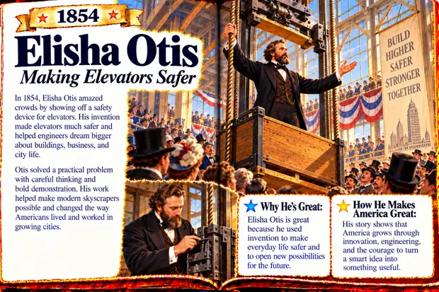 Elisha Otis profile page