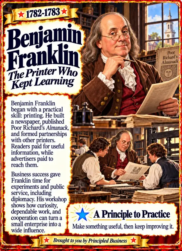 Benjamin Franklin profile page
