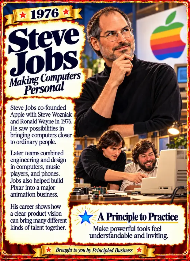 Steve Jobs profile page