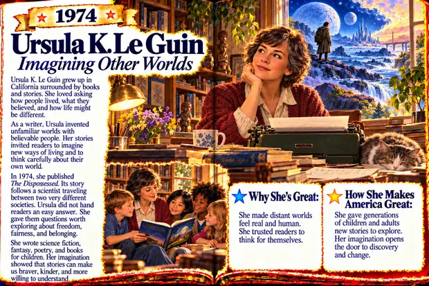 Ursula K. Le Guin profile page