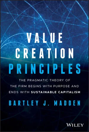 Cover of Value Creation Principles by Bartley J. Madden